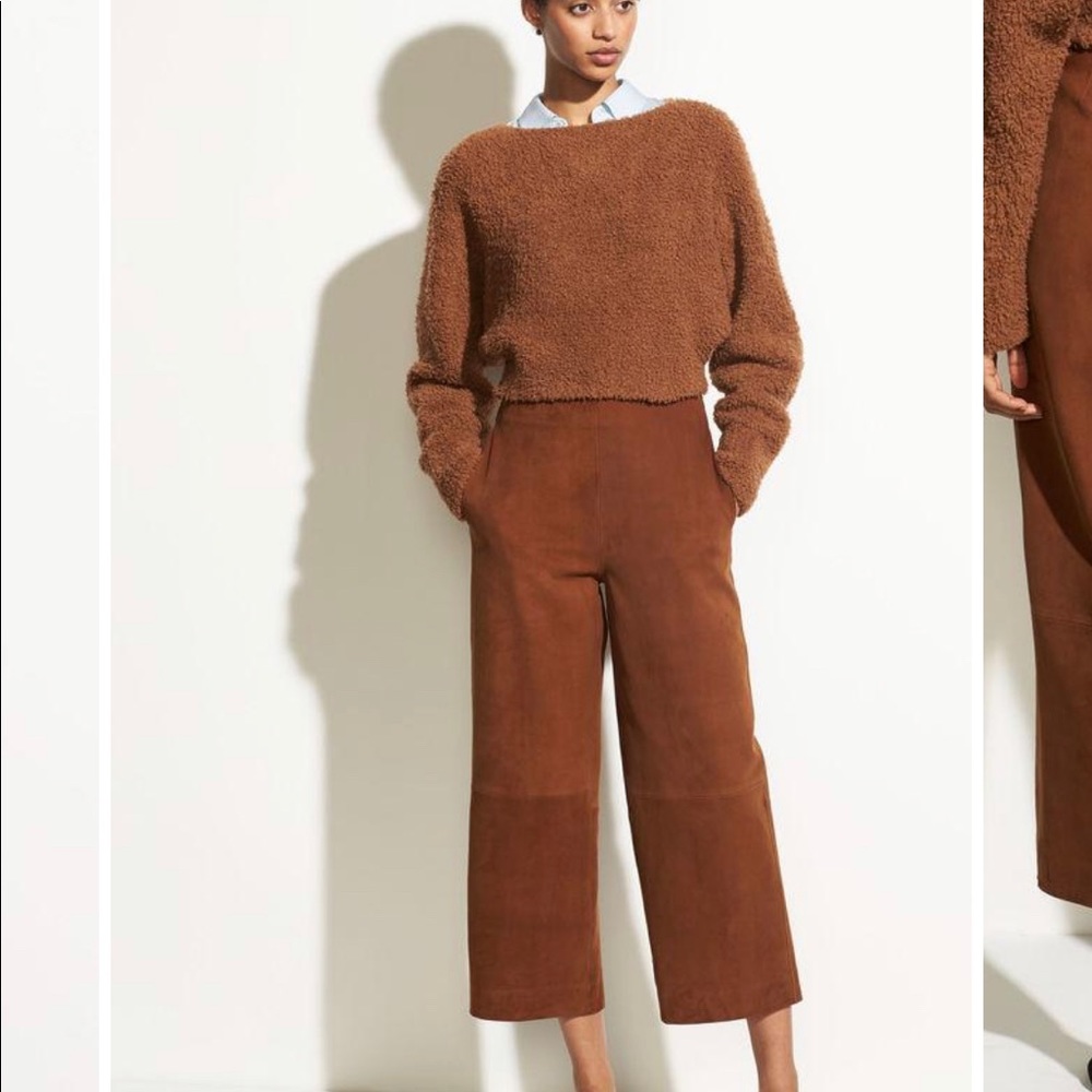 Vince Suede Culotte ~ Auburn ~ Sz 6